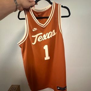 *Like new worn once* Texas basketball jersey #1